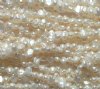 FWP 16inch Strand of 3mm Off White Button Pearls